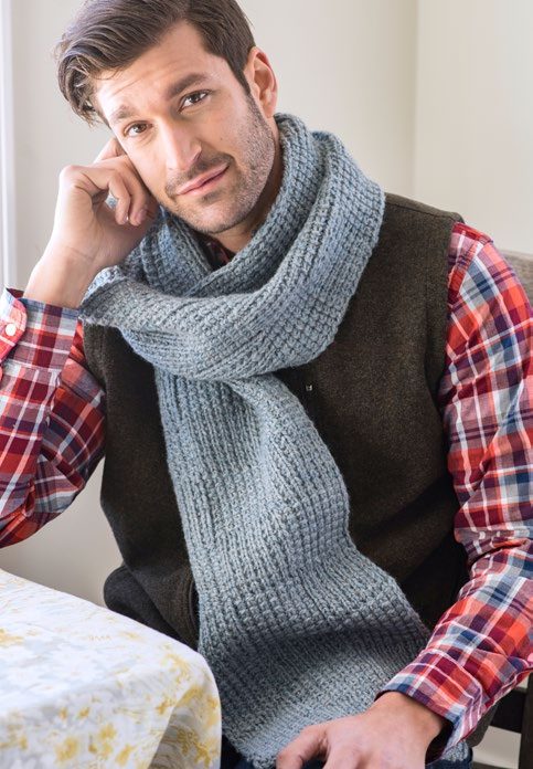 Berroco Fairfax Scarf Knitting Pattern