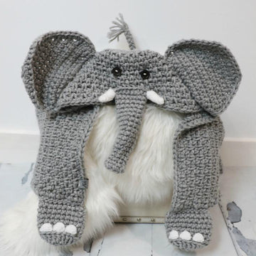 Hooded Elephant Blanket