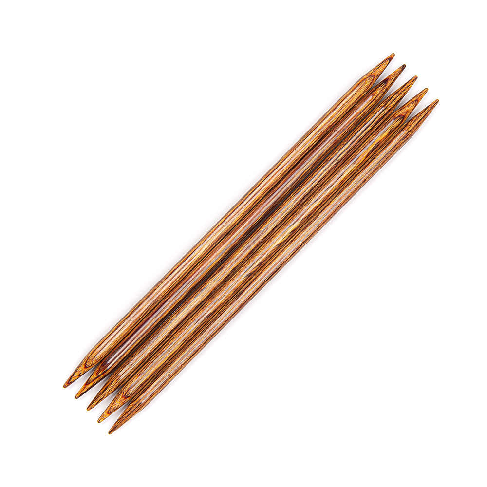 KnitPro Ginger Double Point Needles 6" (Set of 5)