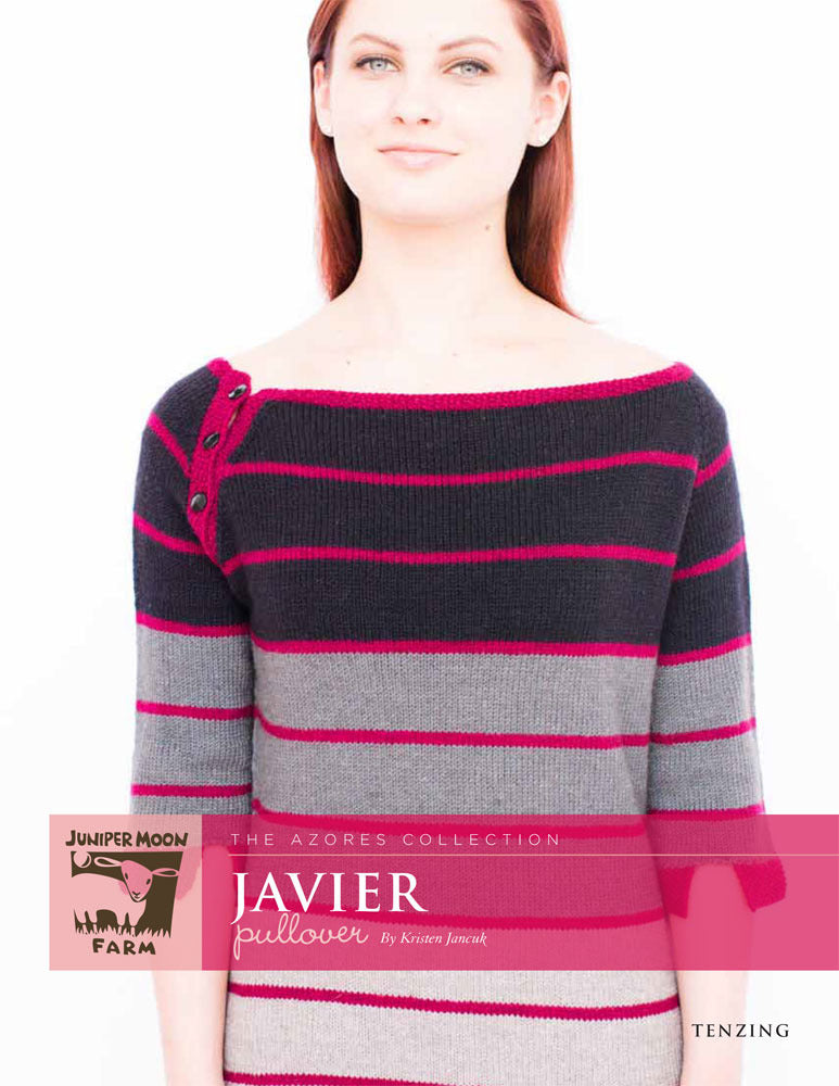 Javier Pullover Jumper Knitting Pattern