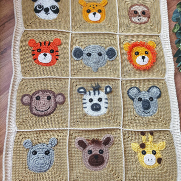 Jungle Baby Blanket