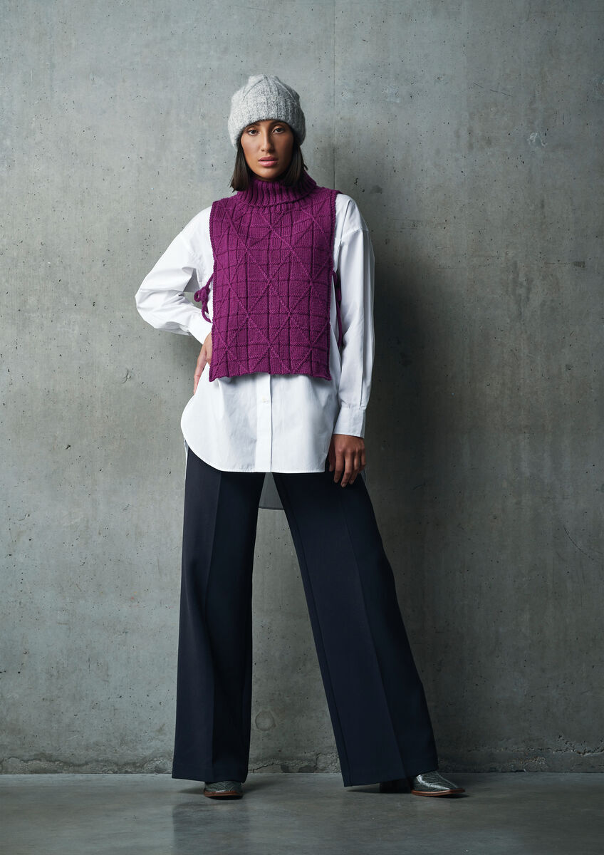 Rowan Broadgate Tabard Slipover Knitting Pattern
