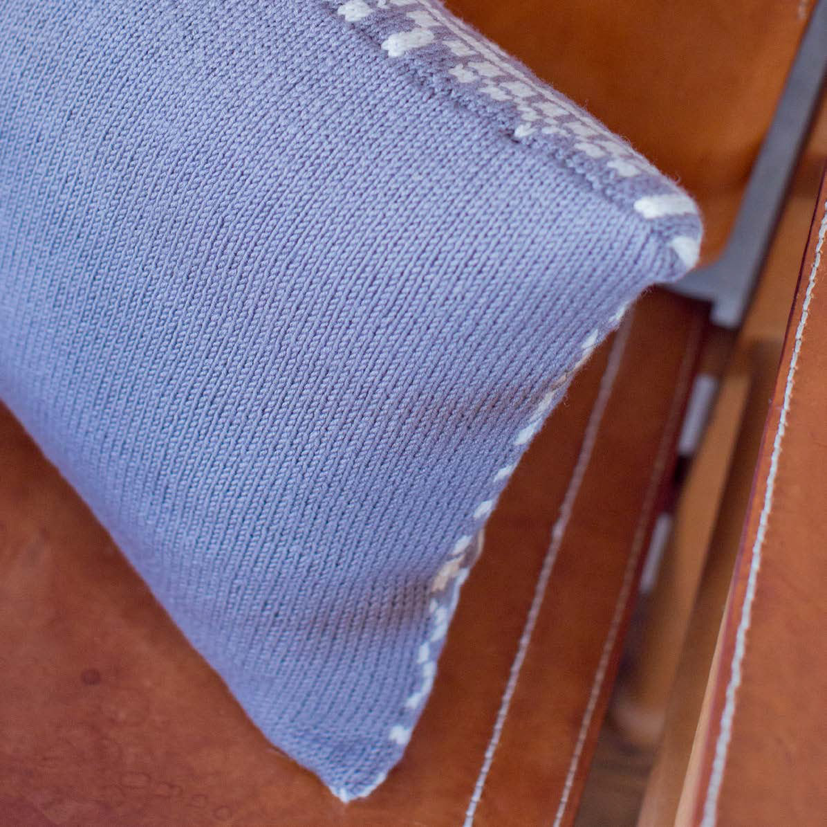 MillaMia Nova Rectangle Cushion Cover Knitting Pattern