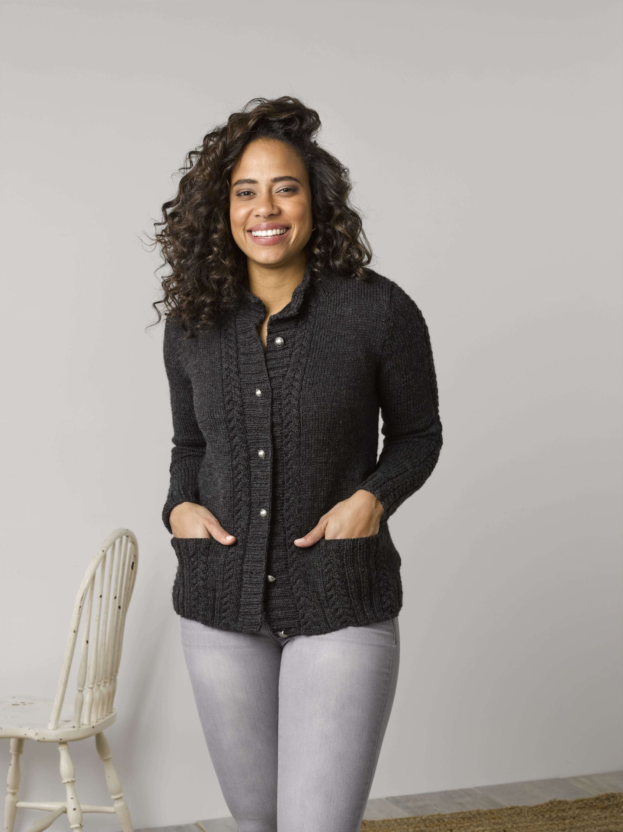 Tahki Yarns Darby Cardigan Knitting Pattern