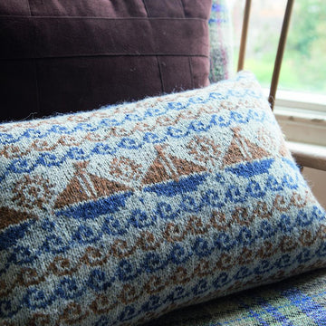 Paper Boats Cushion