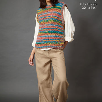 Sweater and Tank Top in King Cole Flair Chunky - 6385 - Leaflet