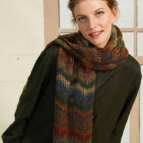 Lang PTO30-12 Scarf Knitting Pattern