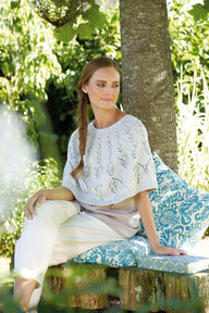 Butterfly Poncho Cape Knitting Pattern