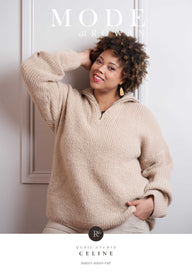 Celine Sweater Jumper Knitting Pattern