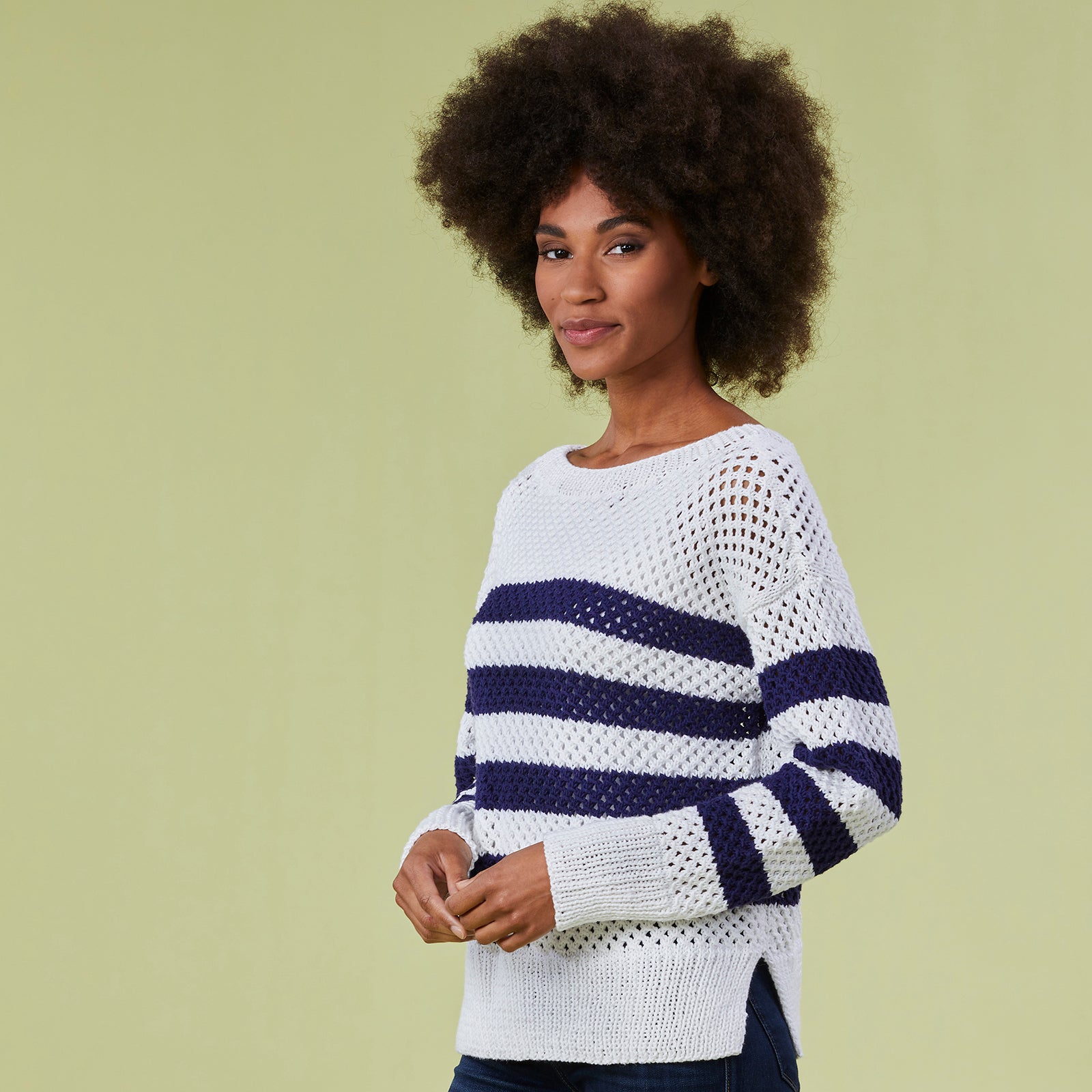 Tahki Yarns Hilton Head Pullover Knitting Pattern