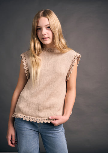 Mini Anker Top in MODE at Rowan Cotton DK PDF