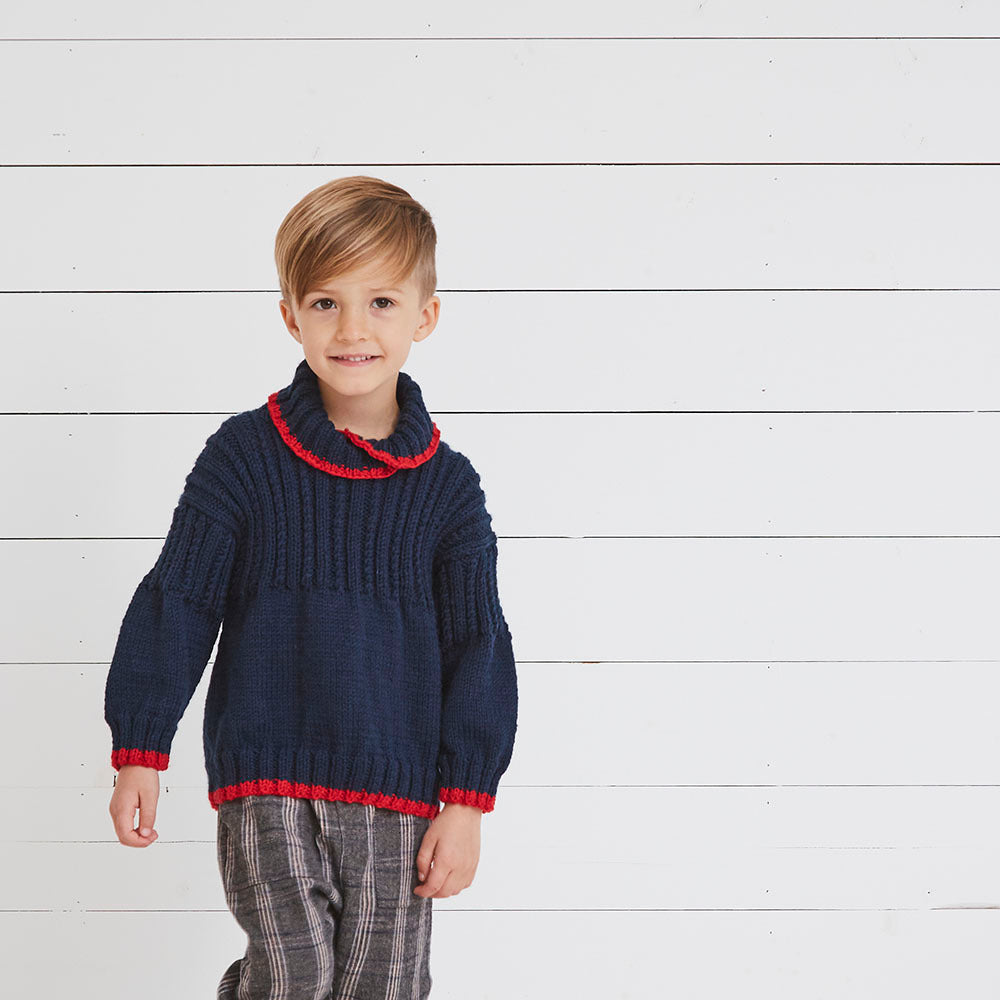 Debbie Bliss George Jumper Knitting Pattern