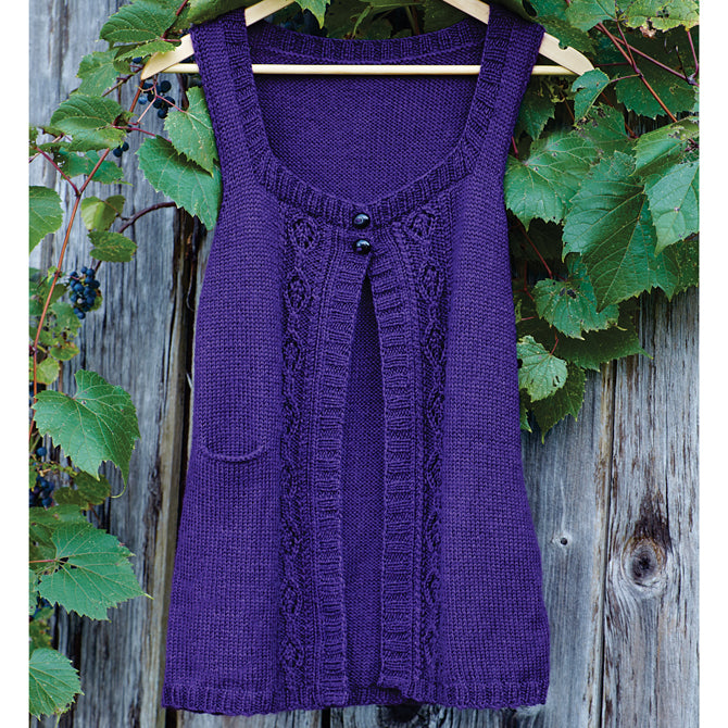 Valley Yarns WEBS Emerging Designer Got You Covered Vest