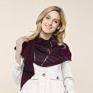 Valley Yarns Burning Branch Shawl Knitting Pattern