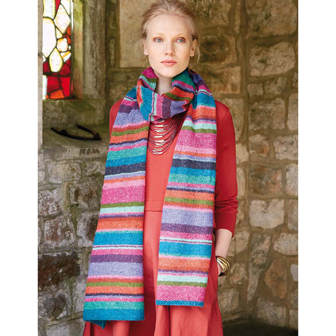 Rowan Vibrant Scarf Knitting Pattern
