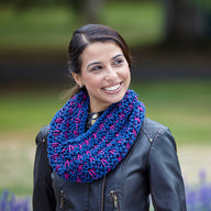 Valley Yarns Harbin Cowl Knitting Pattern