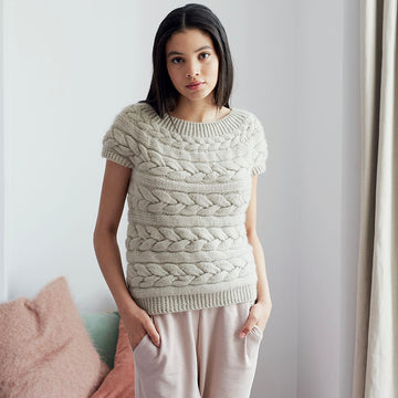 Debbie Bliss Ren Top Knitting Pattern