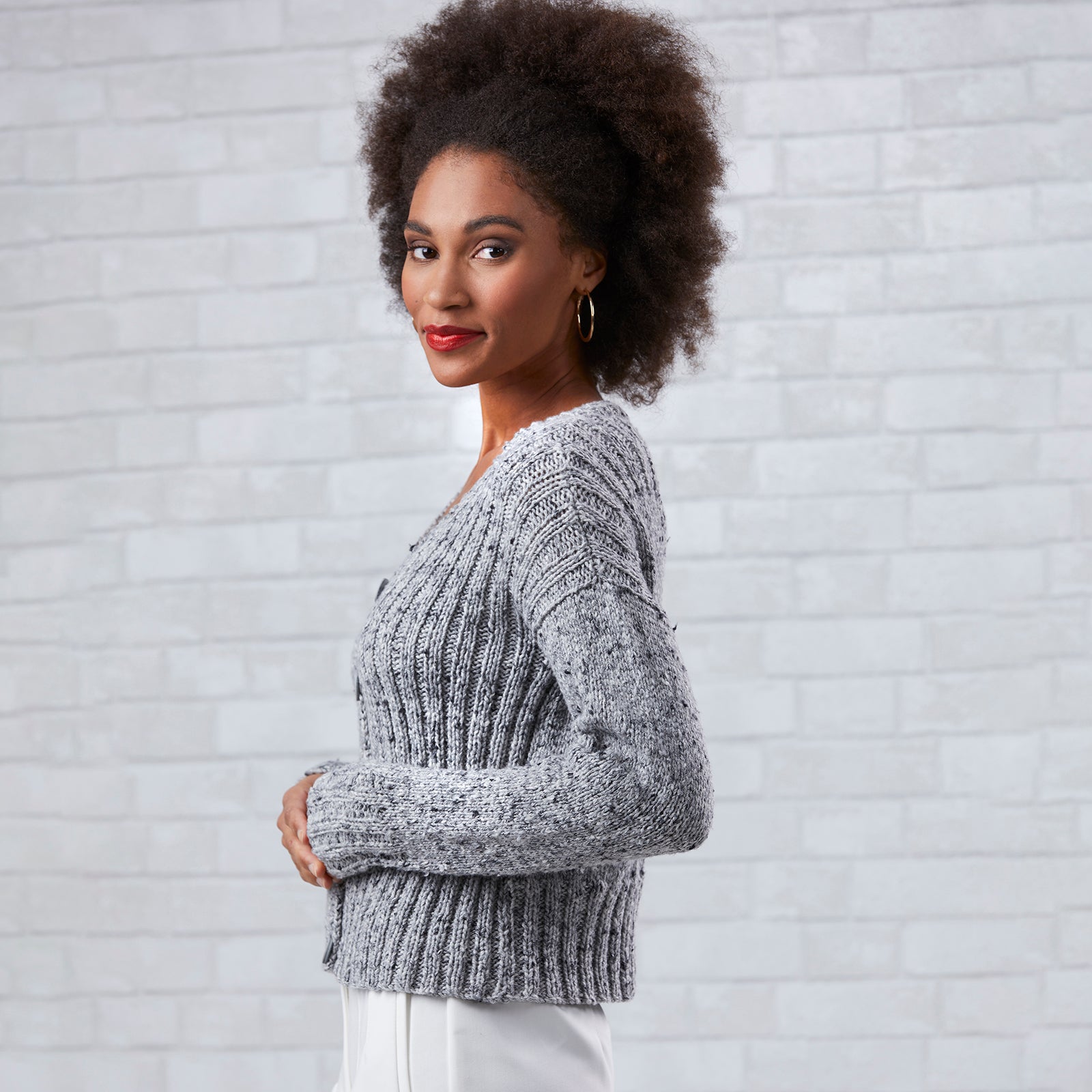 Stacy Charles Fine Yarns Sienna Cardigan Knitting Pattern