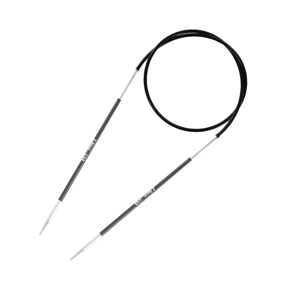 KnitPro Karbonz Fixed Circular Needles 16"