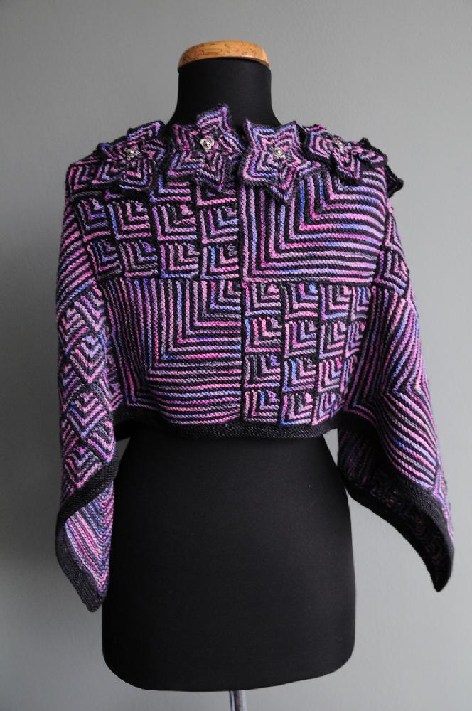 Domino Floral Capelet