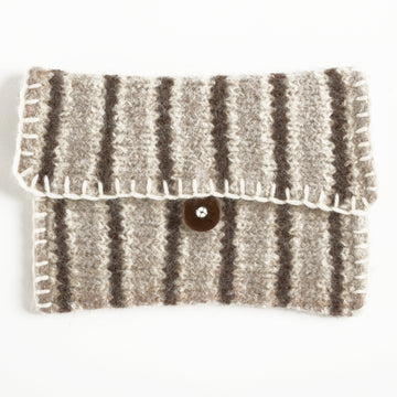Felted Downtown Clutch Bag Knitting Pattern