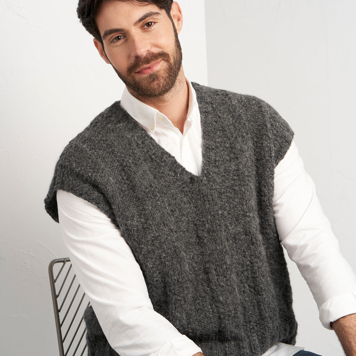 Rowan Clipper Waistcoat Knitting Pattern