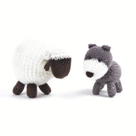 Deramores Dog and Sheep Toy Knitting Pattern
