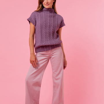 Paintbox Yarns Snug Season Sweater Vest Knitting Pattern