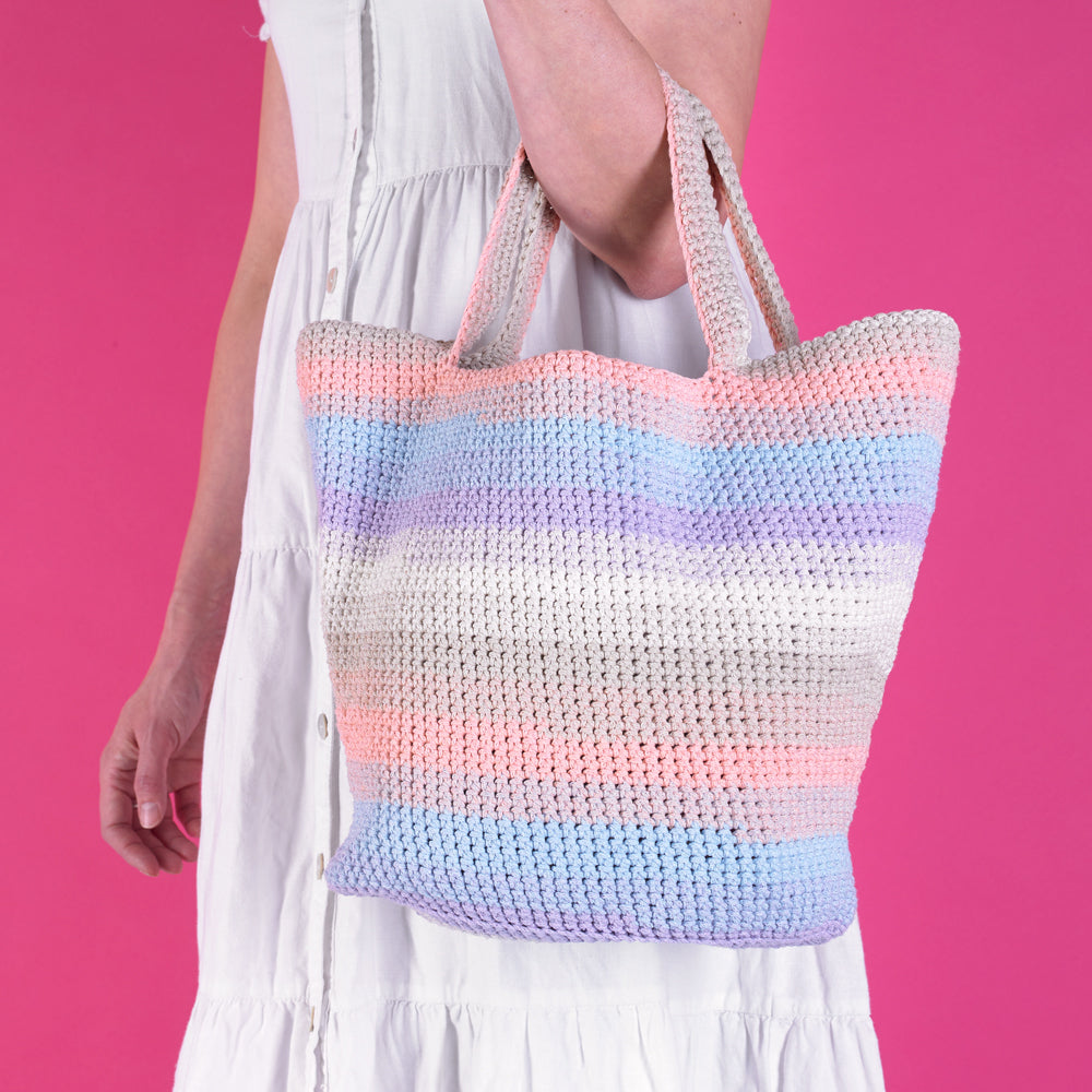 Paintbox Yarns By Your Side Basket Bag Crochet Pattern