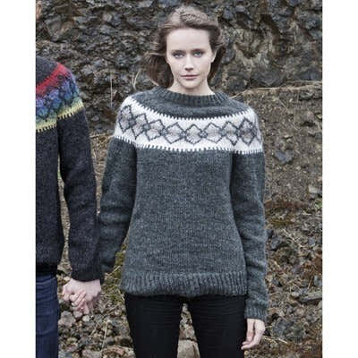 Lopi Siegla Female Jumper Knitting Pattern