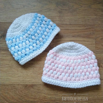 Puff Stitch Hat