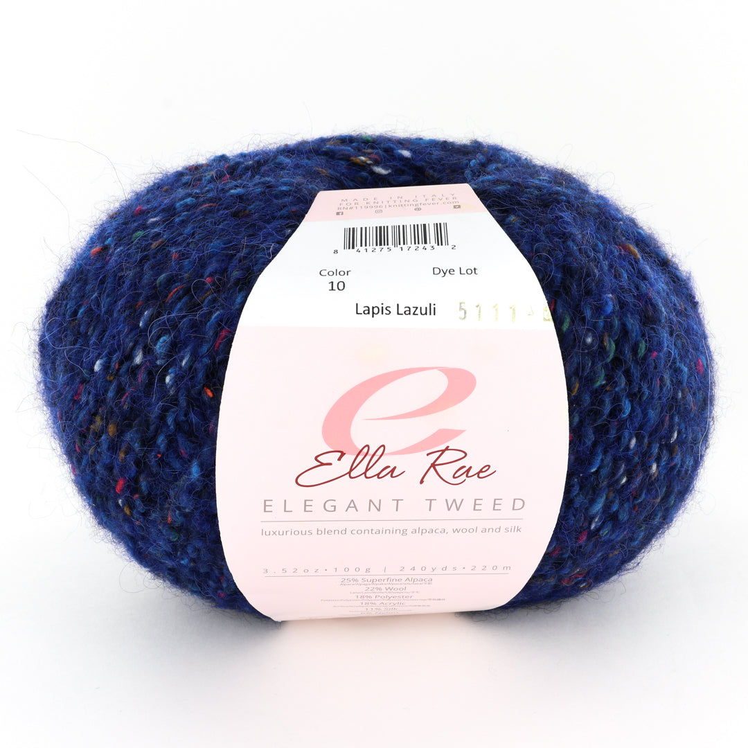 Ella Rae Elegant Tweed Yarn - Alpaca Chunky