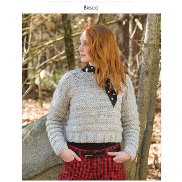 Classic Elite Yarns Brisco Pullover Jumper Knitting Pattern