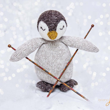 Penguin Knit Buddy & Bonus Newborn Outfit