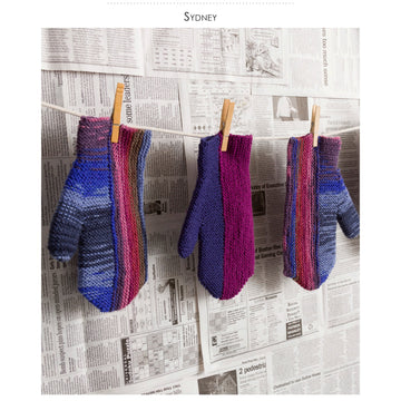 Classic Elite Yarns Sydney Mittens Knitting Pattern
