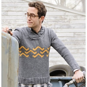 Spud & Chloe by Blue Sky Fibers 9526 Charlie Sweater Pattern