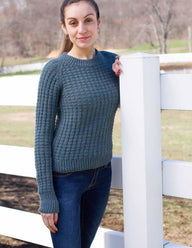 Waffley Pullover Jumper Knitting Pattern