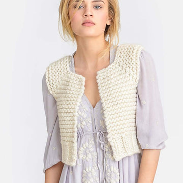 Blue Sky Fibers Lanesboro Vest PDF