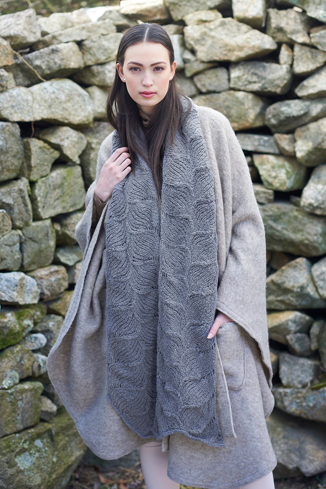 Isadora Scarf Accessory Knitting Pattern