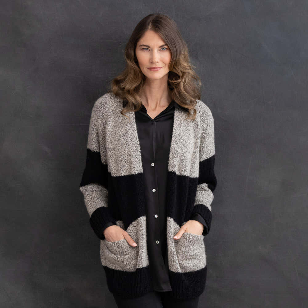 String Dena Cardigan Knitting Pattern