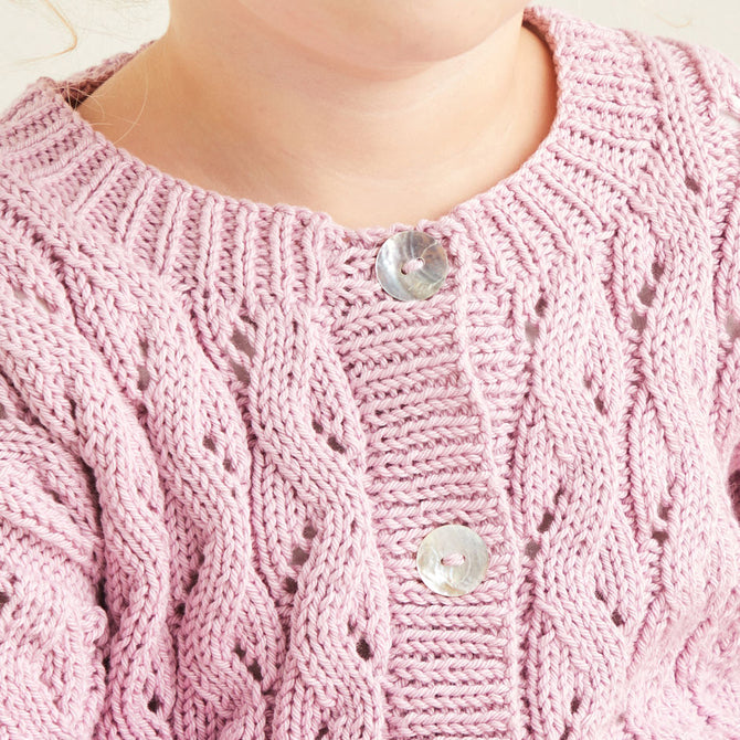 Sirdar Wave Lace Cardigans Knitting Pattern