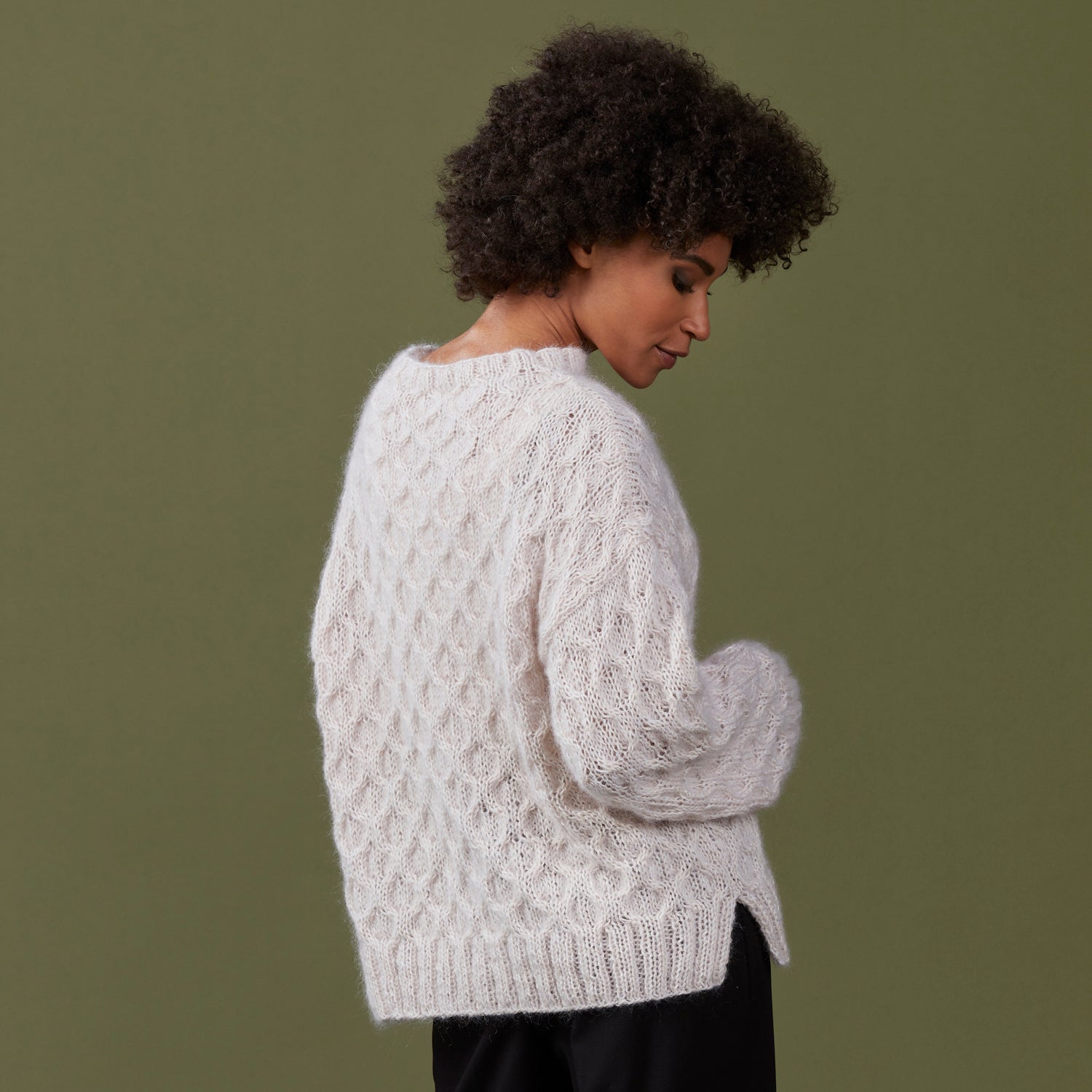 Sesia Hadley Pullover Jumper Knitting Pattern
