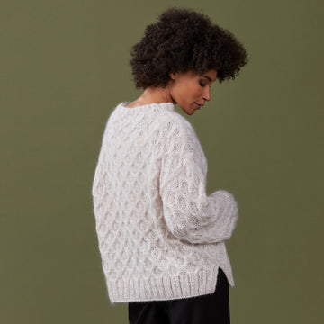 Sesia Hadley Pullover Jumper Knitting Pattern