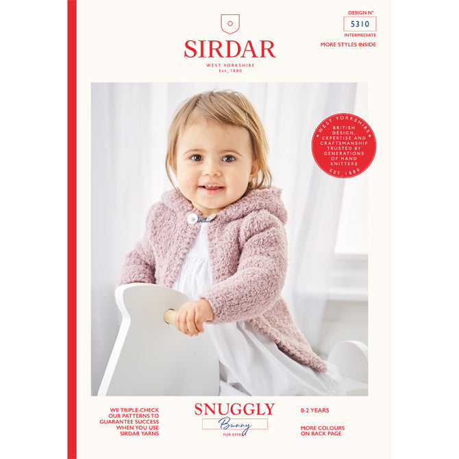 Sirdar Hooded and Round Neck Jacket Knitting Pattern