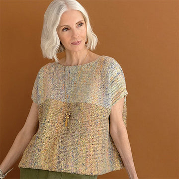 Noro 1817 Lemon Drop Poncho Top PDF