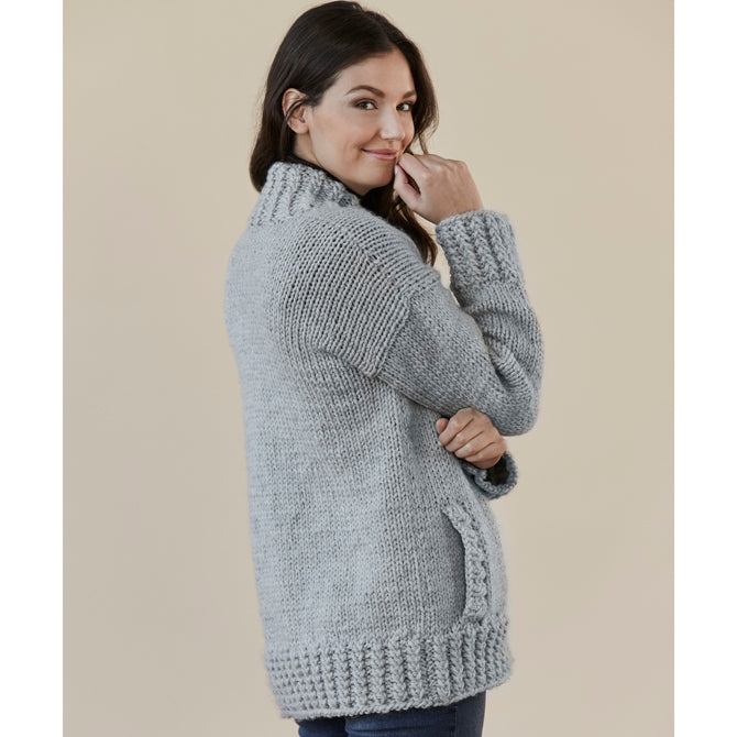 Tahki Yarns Westcliff Cardigan Knitting Pattern