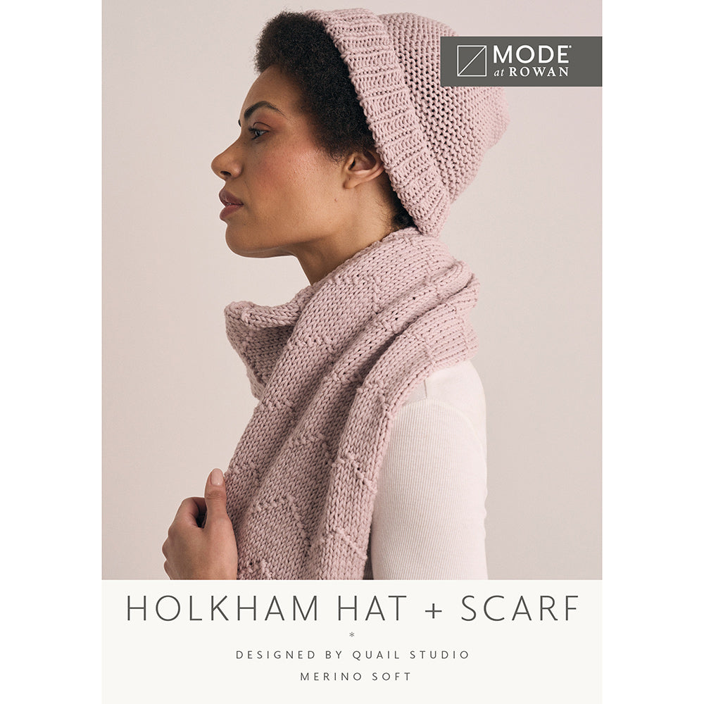 Holkham Hat + Scarf Knitting Pattern