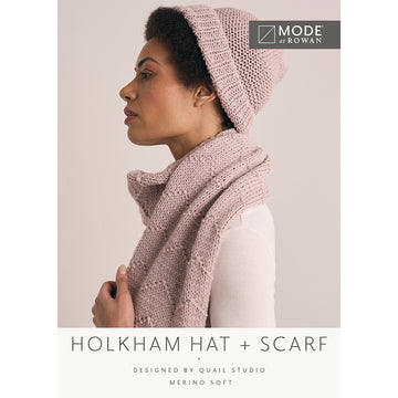 Holkham Hat + Scarf Knitting Pattern