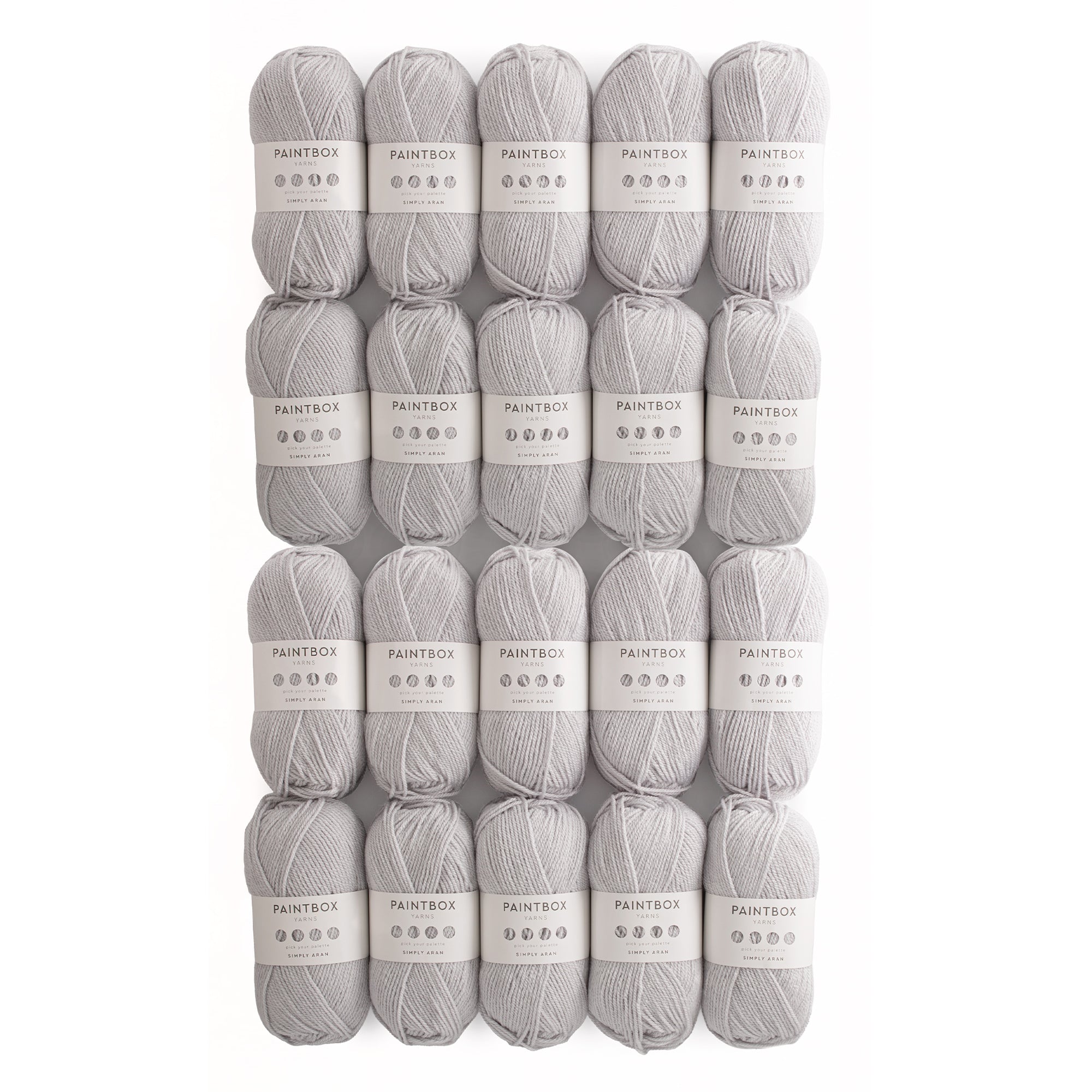 Paintbox Yarns Simply Aran 20 Ball Value Pack Yarn - Acrylic Aran