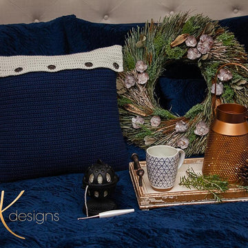 Compass Pillow Cover